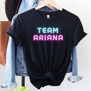 Team Ariana Tee Shirt, Vanderpump Rules, Gift, Graphic Tee, Womens Clothing, Summer, TShirt, Trending, Graphic T Shirt