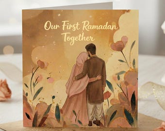 初めてのラマダンカード｜新婚ムスリムカップル向け｜ニッカギフト