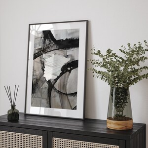 Spanien Landkarte | Abstrakte Malerei Spanien Karte Wand Kunst Druck | Spanien Traval Poster