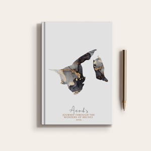 Carnet de carnet de voyage personnalisé Brunei