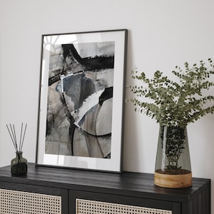 Brasilien Karte | Abstrakte Malerei Brasilien Karte Wand Kunst Druck | Brasilien Traval Poster