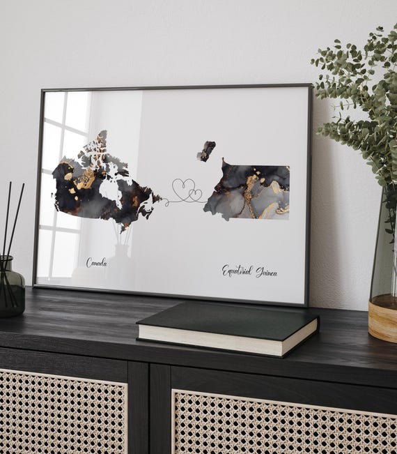 Ken Done アート印刷物 シドニー２枚と世界地図南極が上 Ken Done アート印刷物 シドニー2枚と世界地図南極が上