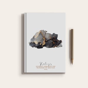 Carnet de carnet de voyage personnalisé pour le Bhoutan, carte du pays, planificateur de cartes personnalisées pour le Bhoutan