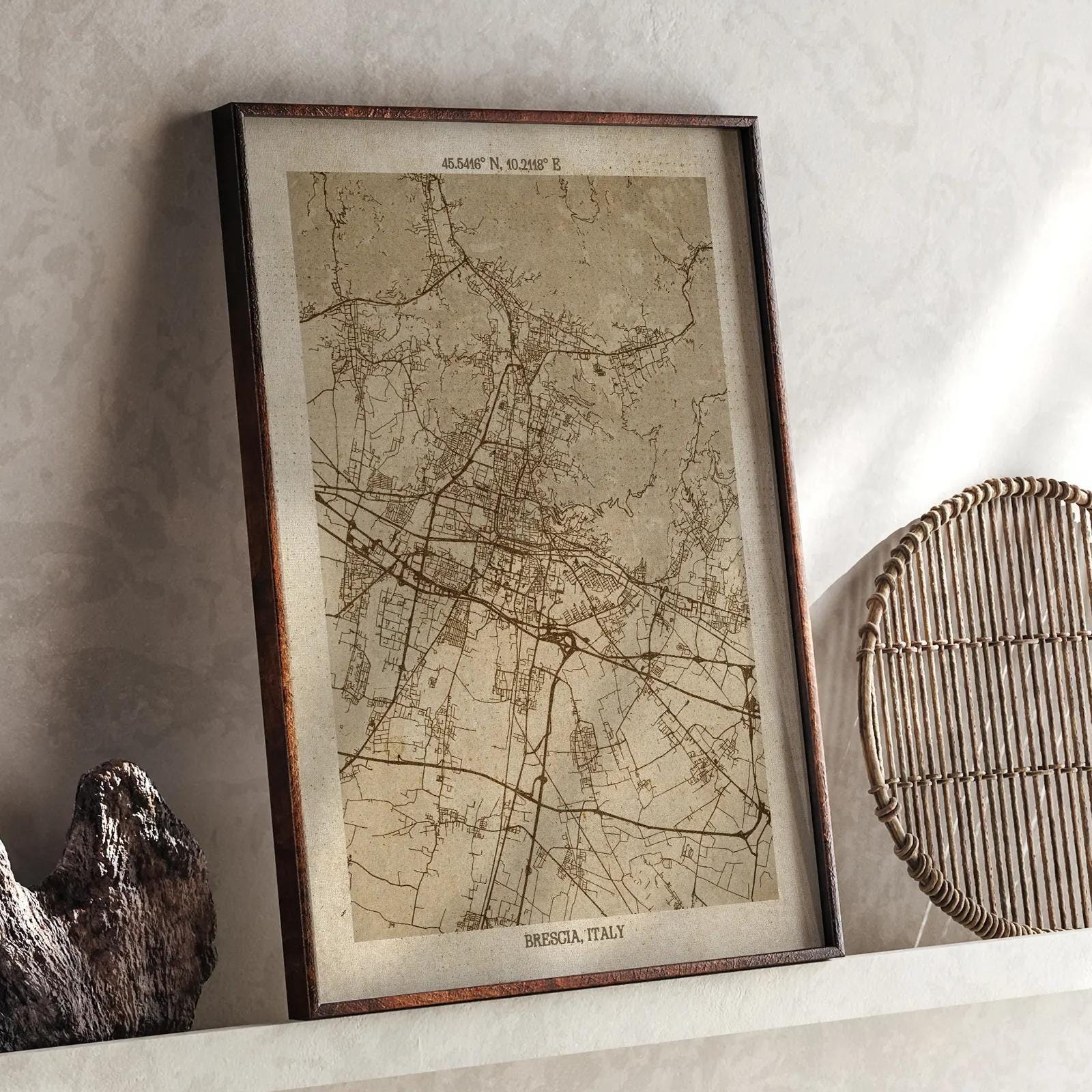 Brescia Map - Etsy, image size:1600x1600