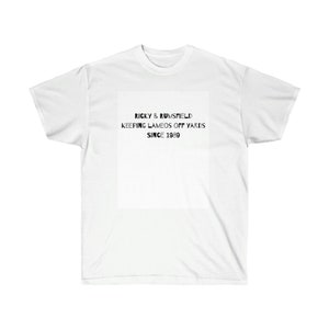Ricky & Rumsfield Unisex Ultra Cotton Tee