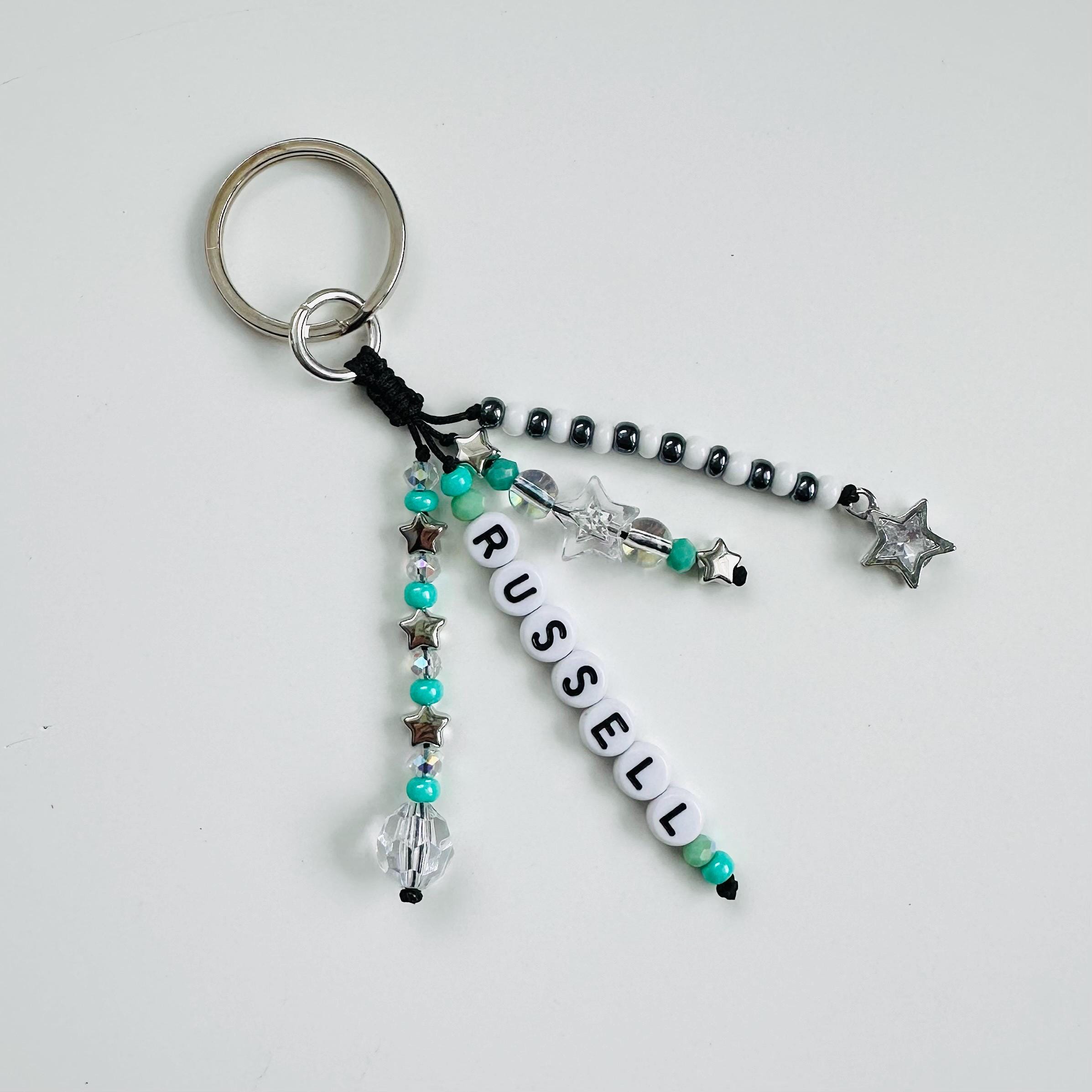 Mercedes Formula 1 Beaded Keychain / F1 Bag Charm: George Russell ...