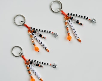 McLaren Formula 1 Beaded Keychain / F1 Bag Charm: Lando Norris / Oscar Piastri