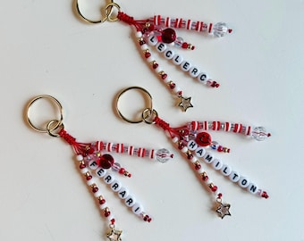 【公式グッズ】フェラーリHYPEPFORMULA DOUBLE KEYRING Official Merchandise] Ferrari HYPEPFORMULA DOUBLE KEYRING - 小物