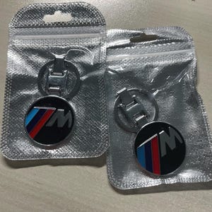 Metal Keychain Set for BMW M Sport Key Ring Accessories
