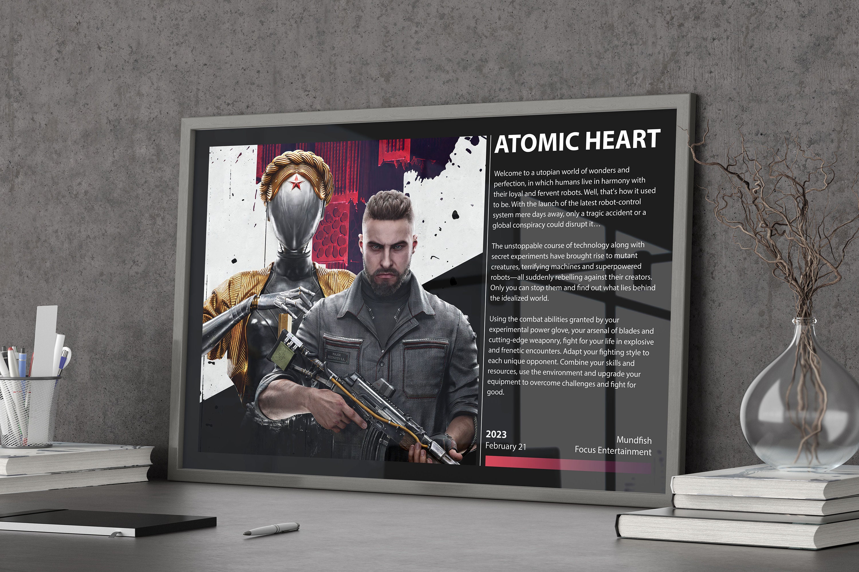 Atomic Heart Robot Twins Poster for Sale by GEAR--X