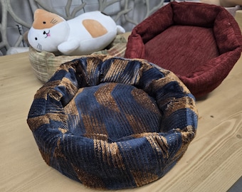 Cama para mascotas, gruesa, duradera, para perros pequeños y gatos, de tela cómoda y resistente - Hilos avanzados