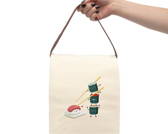 Sushi Lunch Bag | Sushi Lunch Box | Sushi Food Bag | Sushi Food Box