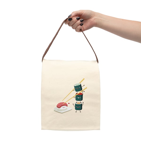 Sushi Lunch Bag | Sushi Lunch Box | Sushi Food Bag | Sushi Food Box