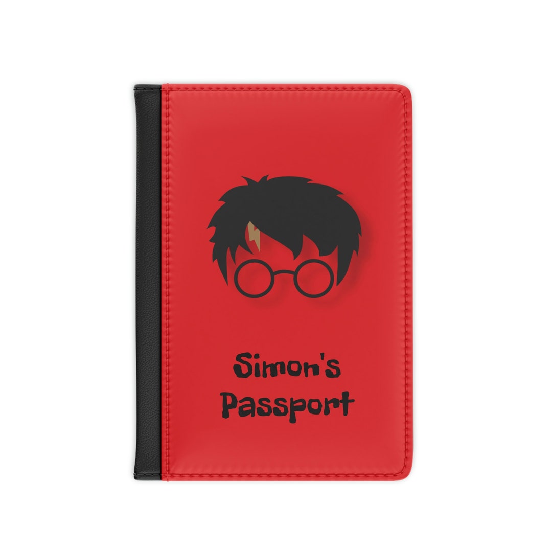 Personalized Harry Potter Passport Cover Personalized Harry Etsy