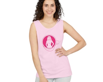 Espresso Tank Top, Gift for Sleepless Friends, Summer Lounge Wear, Cute Tank for Sleep Lovers, Relaxing Night Out Top