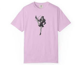 Can Can Jazz Dancer Unisex T-shirt | Perfect for Performers, Dance Lovers, and Stage Enthusiasts | Unique Gift, Casual Wear, Performance Tee