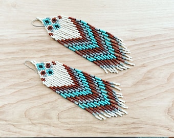 Handmade Seed Bead Earrings