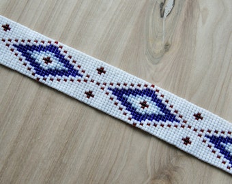 Handmade Seed Bead Hatband