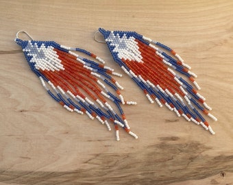 Handmade Seed Bead Earrings