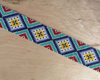 Handmade Seed Bead Hatband