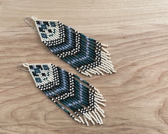 Handmade Seed Bead Earrings
