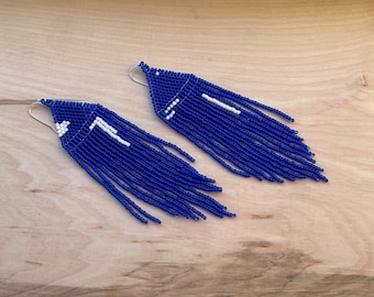 Handmade Seed Bead Earrings