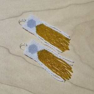 Handmade Seed Bead Earrings