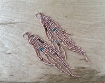 Handmade Seed Bead Earrings