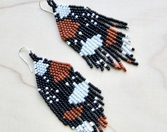Handmade Seed Bead Earrings