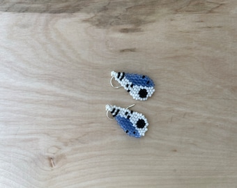 Handmade Seed Bead Earrings