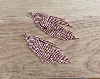 Handmade Seed Bead Earrings
