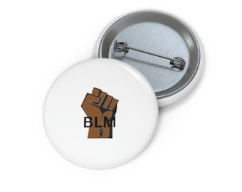 Black Lives Matter-nål: BLM-nål med knytnäve