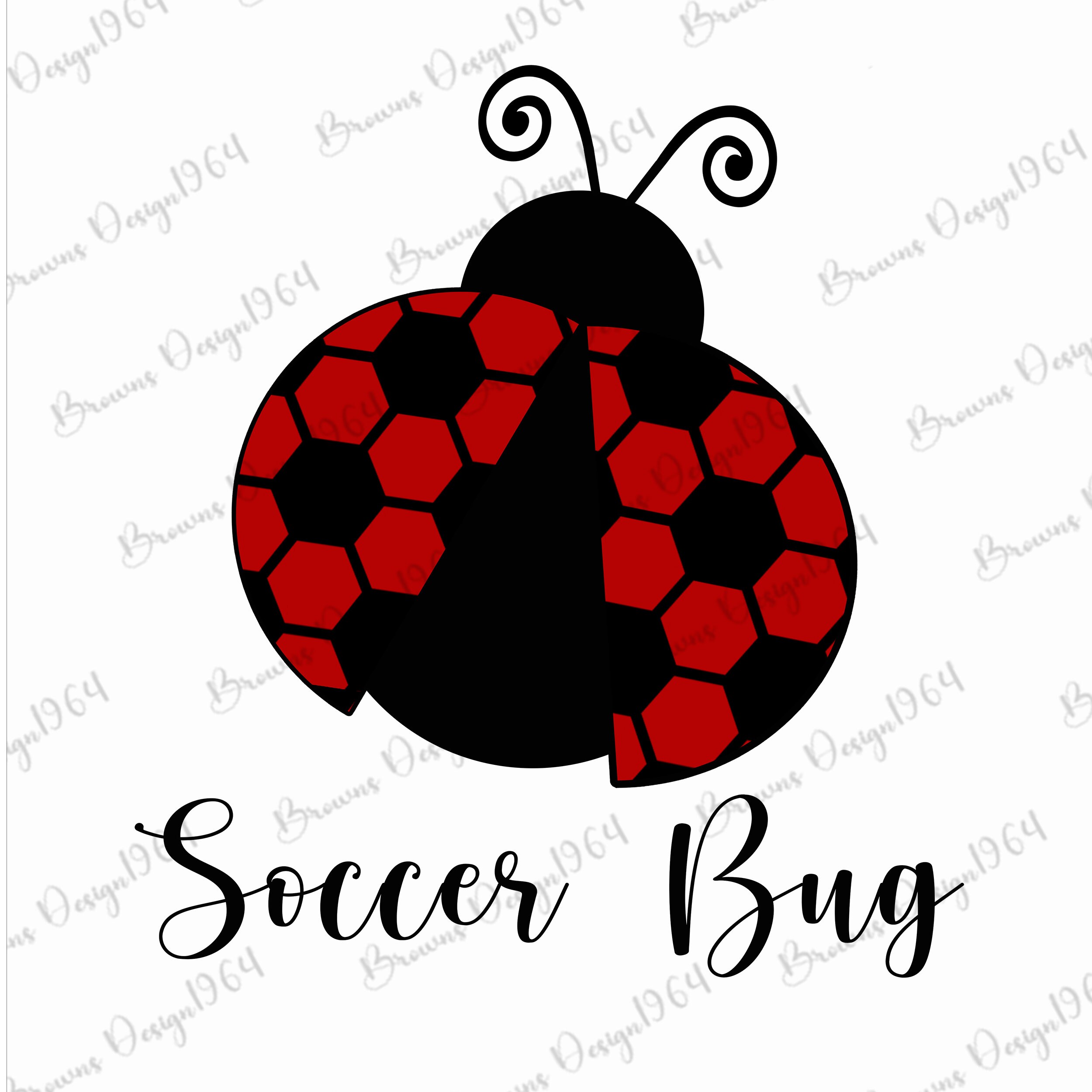 Soccer Bug Png Soccer Lady Bug Ladybug Soccer Design Soccer Etsy