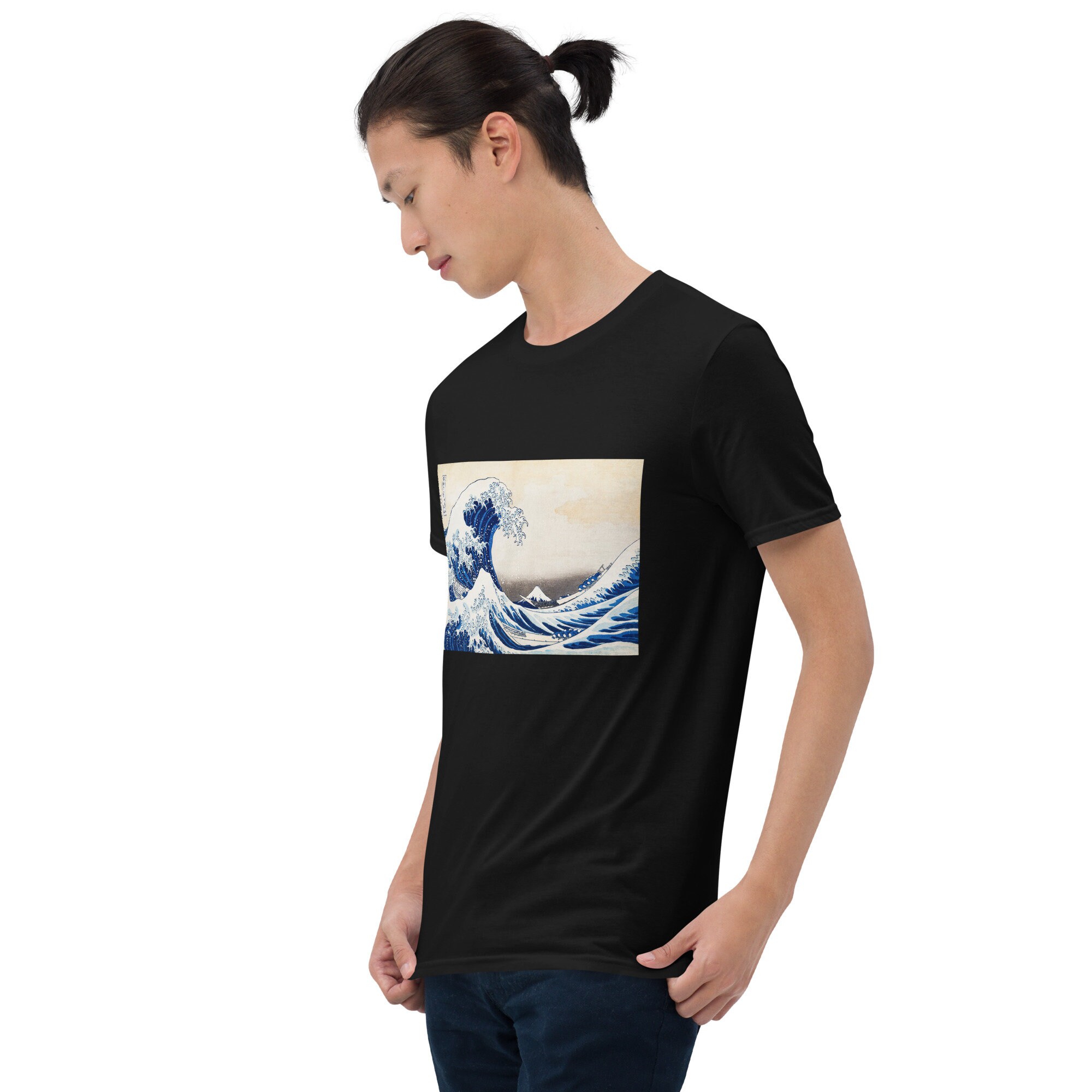 【oan】THE GREAT WAVE Short Sleeve T-shirt Amazon.com: Great Wave off Kanagawa Japanese Art Aesthetic
