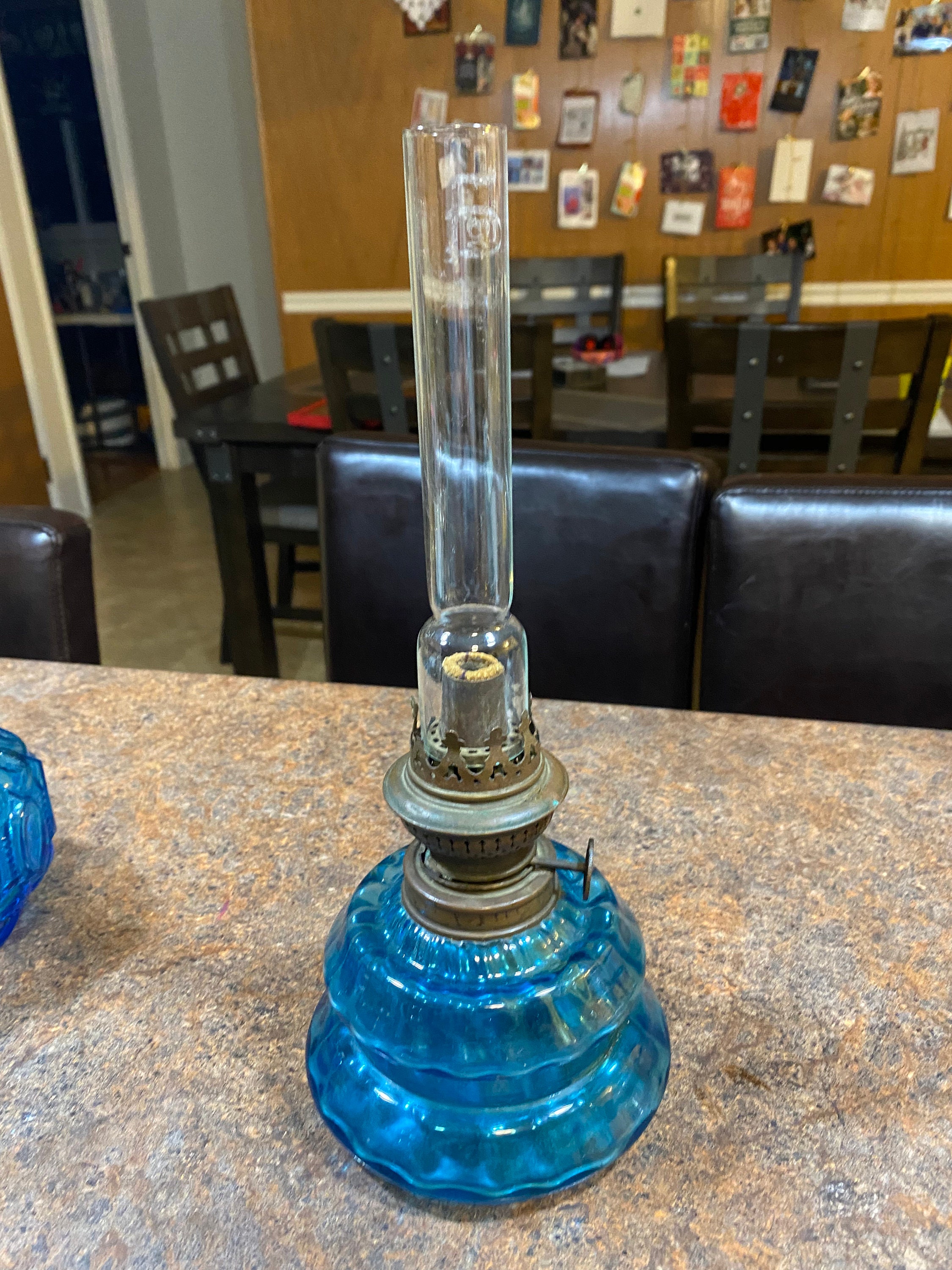 Vintage Oil Lamps Etsy