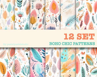 12 Boho Chic_repeat_pattern_pastel_colour 01_by pastelpastelstudio