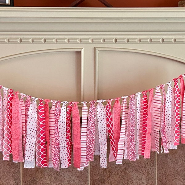 Shabby fabric banner photography prop party