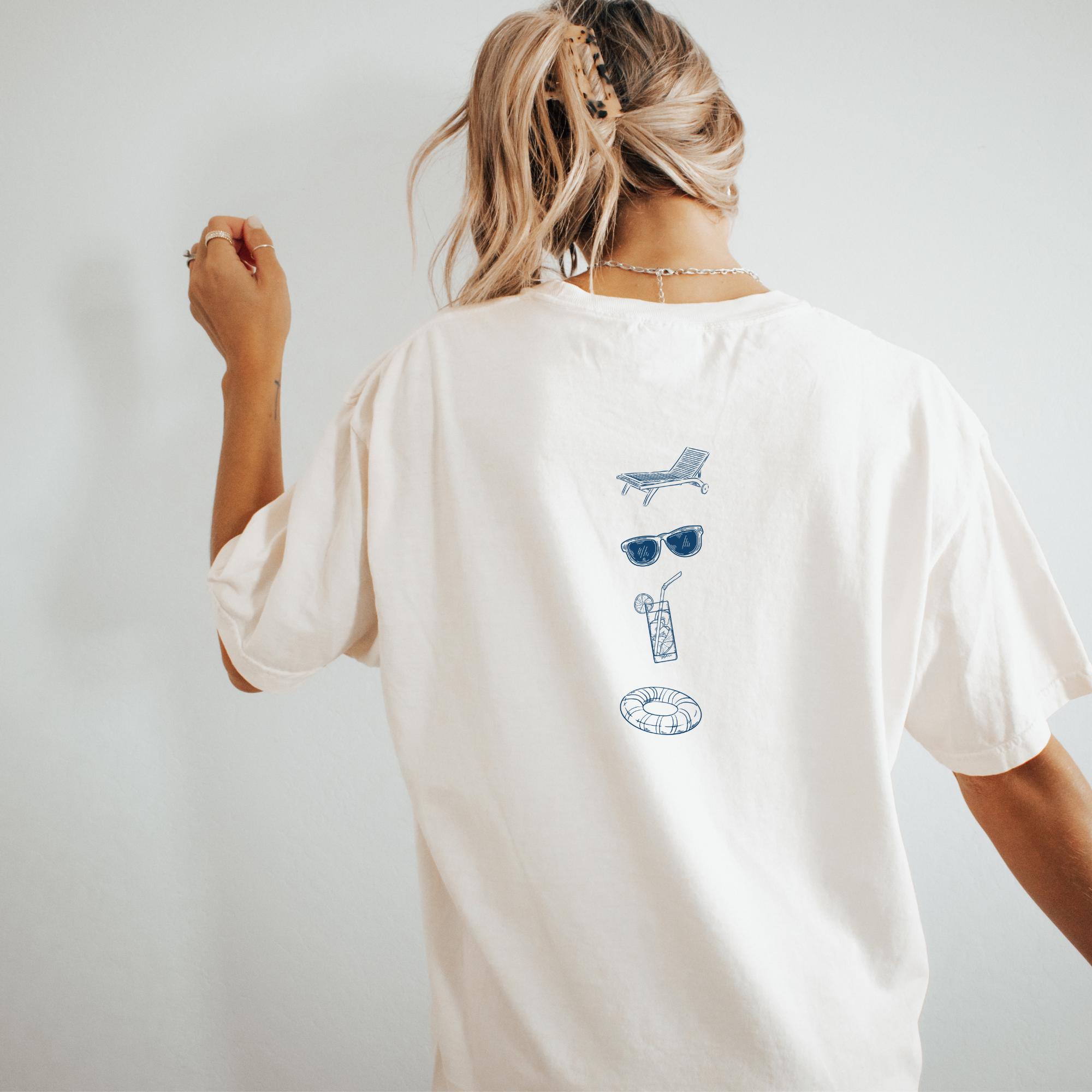 Poolside Social Club Shirt, Girls Just Wanna Have Sun, Pool Party