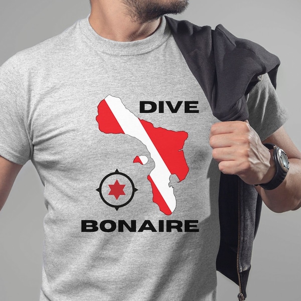 Scuba Shirt, Bonaire, Dive Mask, freediving, Diving T-Shirt, Diver gift, Gift for Scuba Diver, Scuba Diving, Freediver shirt, Snorkel