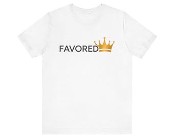 Favored Crown Tee | Gold Crown Graphic, Airlume Cotton