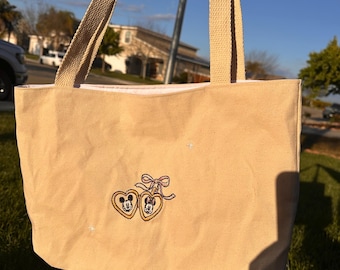 Mickey & Minnie Locket Tote Bag