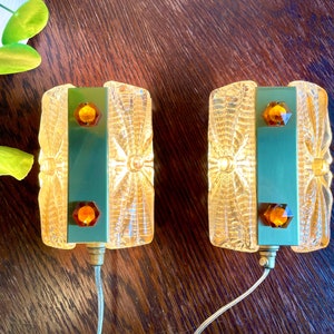 Pair of Vitrika Denmark, Aladdin Wall lights, 60s / 70s fantastic condition Mid Century Danish