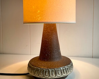 Michael Andersen Bornholm Ceramic  Lamp  6254 1960’s Danish Design