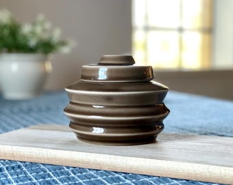 Marianne Nielsen design for Kähler Denmark &quot;Cono&quot; ceramic lidded jar, Denmark 2009