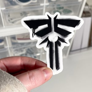 Spray paint firefly | fireflies | symbol | last of us |Sticker | vinyl