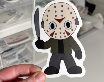 Jason | Slasher | Horror | Sticker| Vinyl