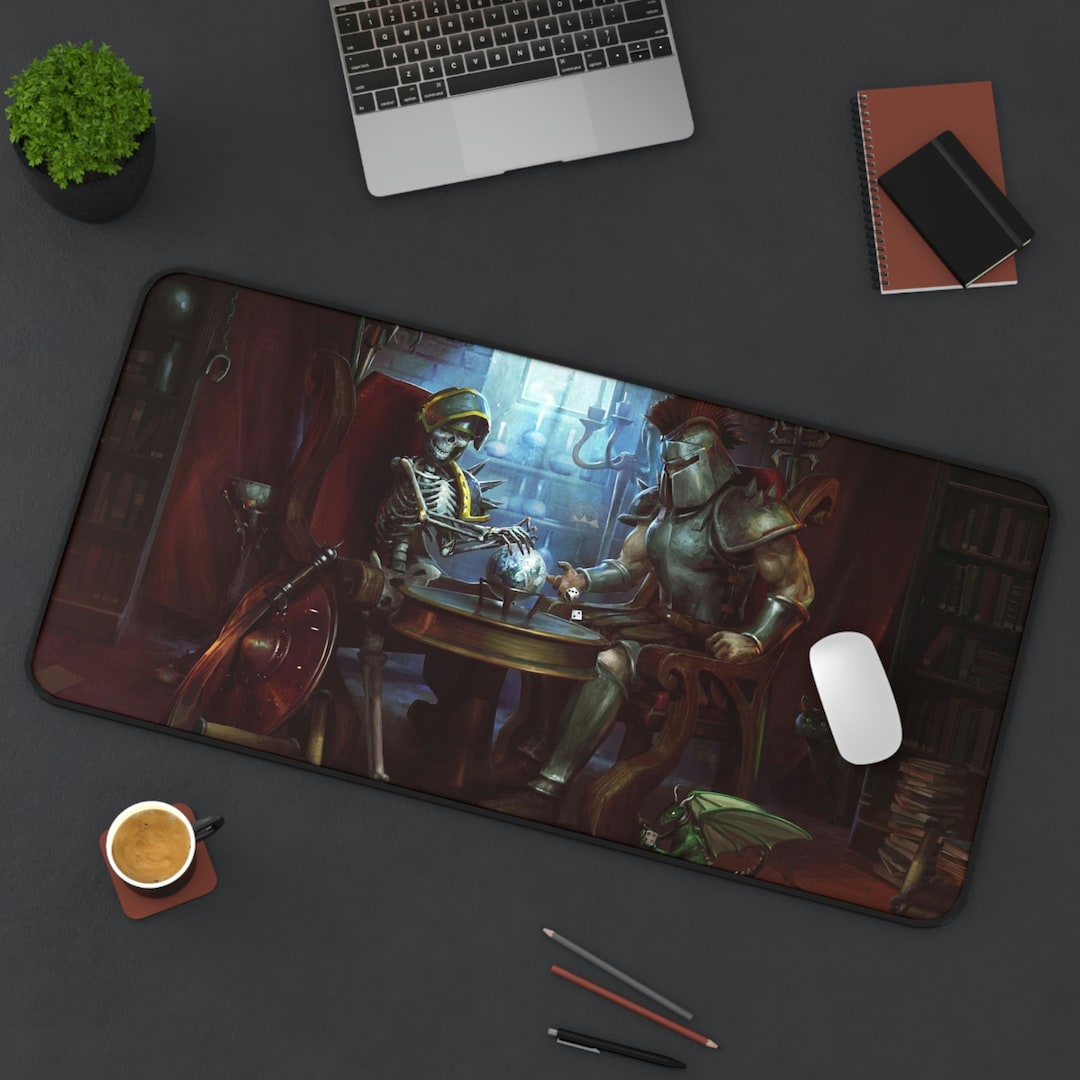 Custom Osrs Desk Mat, Runescape Tim and Crunchy Mouse Pad, Nostalgic