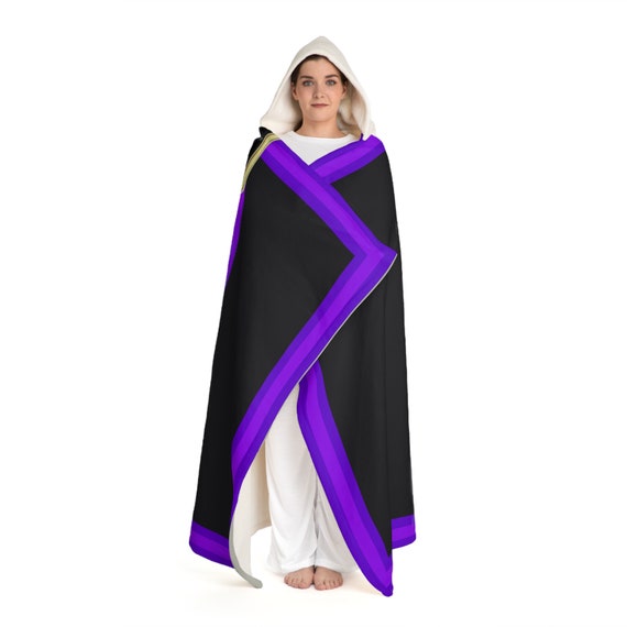 Runescape Necromancy Skillcape Hooded Sherpa Fleece Blanket 