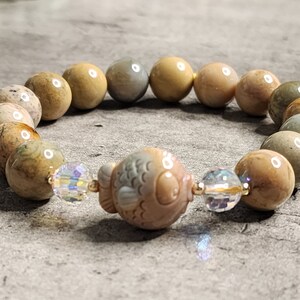 Alashan Agate Bracelet