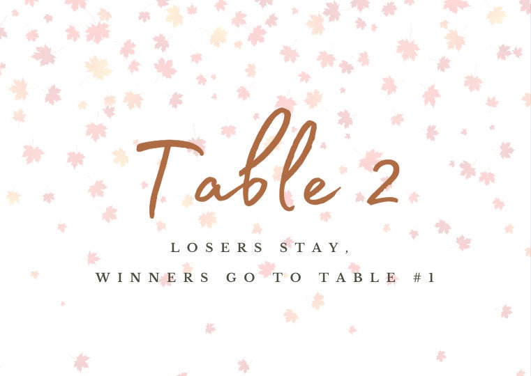 Fall-themed Bunco Printables - ALL ITEMS NEEDED! - Etsy